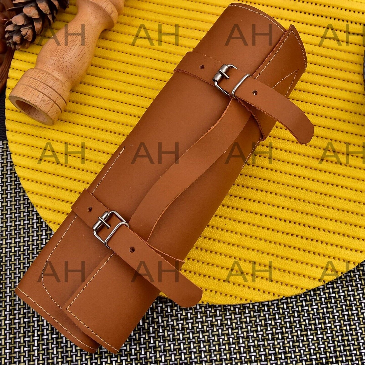 Handmade Damascus Kitchen Knife Set (5 PCS) – Premium Chef Collection