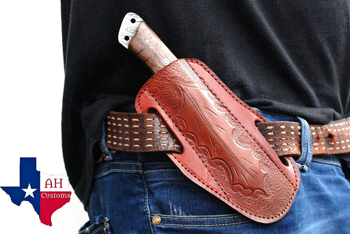 Hand Made Pure Leather Sheath Hand Engraved Everyday Carry Anniversary Gift For Him Groomsmen Gift For Fixed Blade Knife