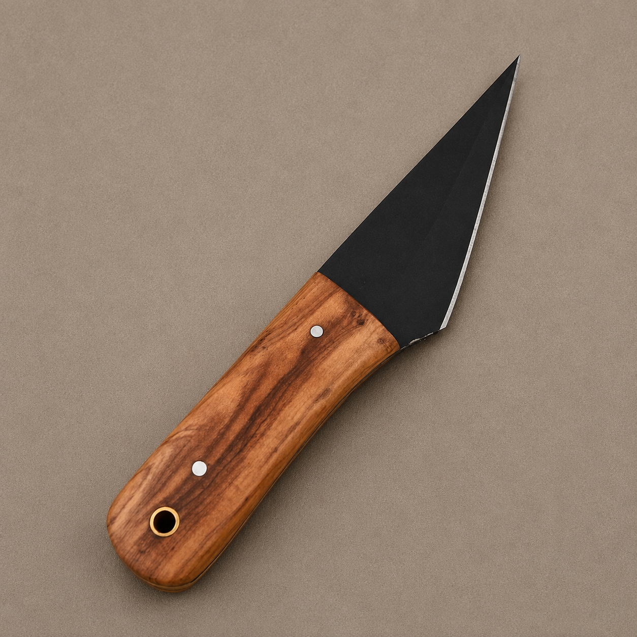 Handmade D2 Steel Kiri dashi Knife with Wood Handle