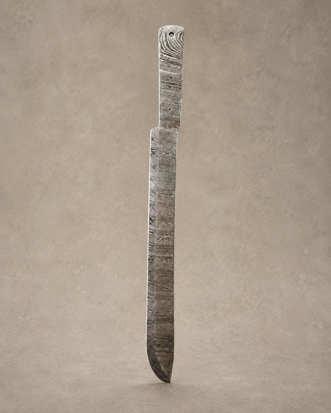Master Forge Damascus Blade Blank – 512 Layer Hand Forged Steel Butcher & Brisket Chef Knife Blank