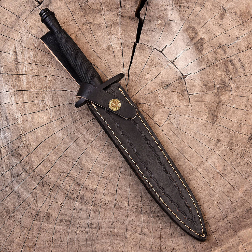 V-42 ww2 stiletto us army dagger knife spike fixed blade dual edge full tang