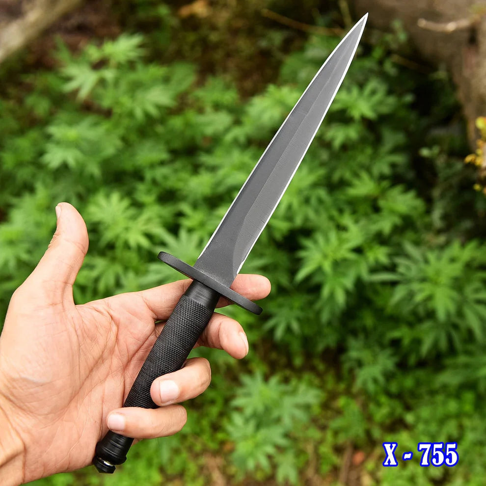 V-42 ww2 stiletto us army dagger knife spike fixed blade dual edge full tang