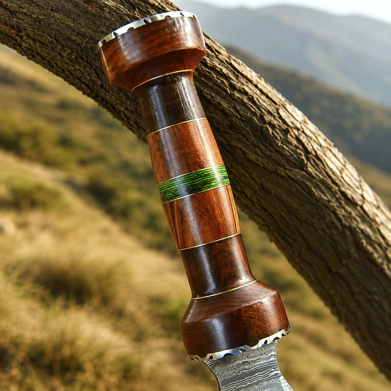 Hand Forged Damascus Steel Roman Gladius Style Collector Sword – 512 Layer Artisan Display Piece with Leather Sheath
