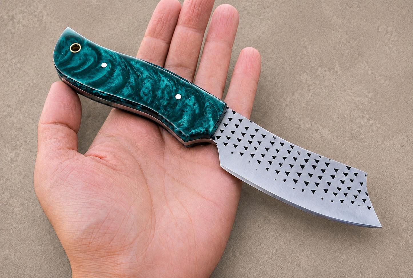 Premium Handmade File Steel Fixed Blade Knife – Genuine Leather Cross Sheath Included