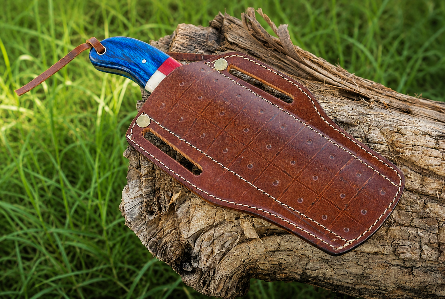 Legacy Damascus Steel Knife – Hand Forged 512-Layer Blade with Buffalo Bone & Wood Handle
