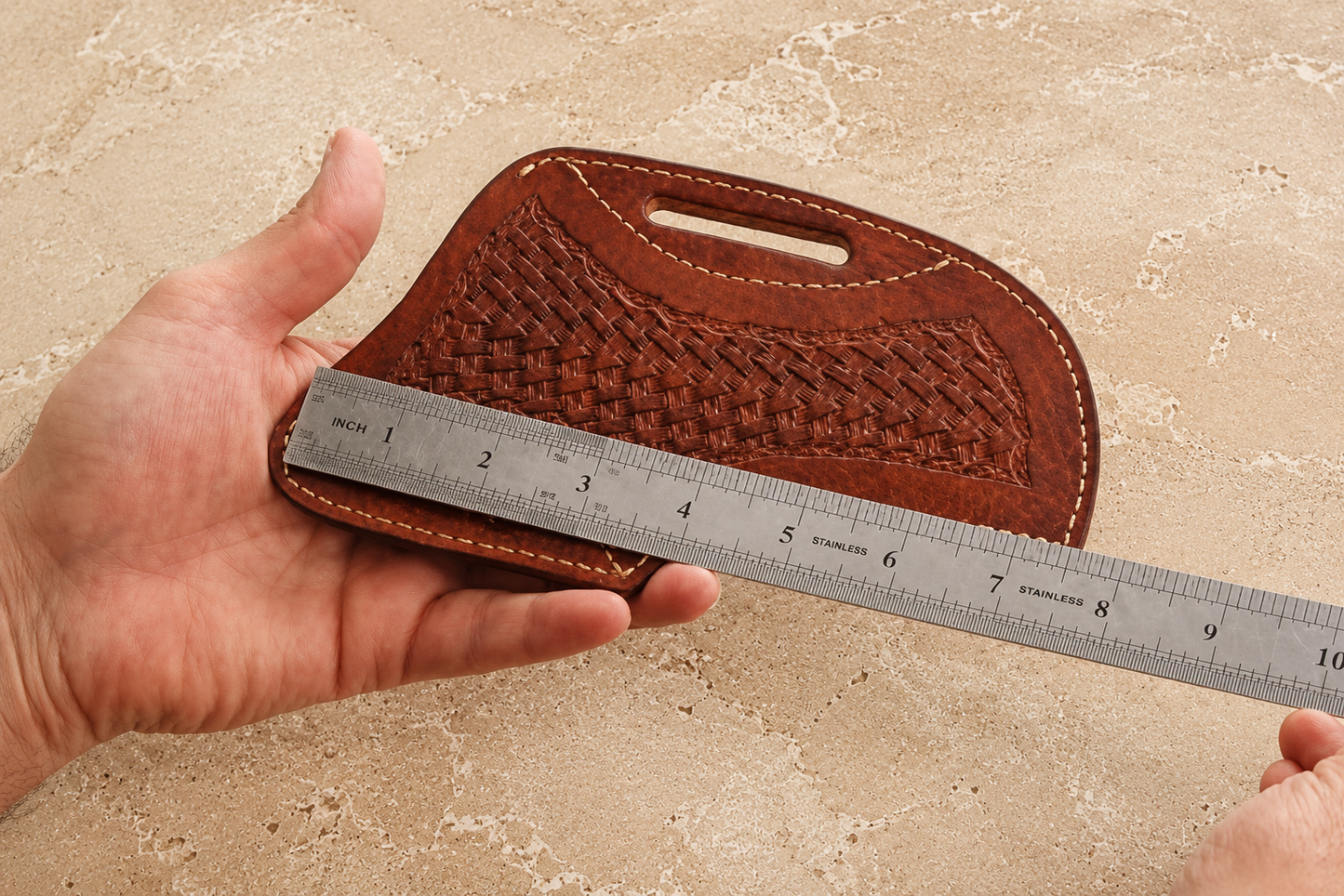 Heritage Leather Sheath – Handmade Genuine Leather Fixed Blade Cover