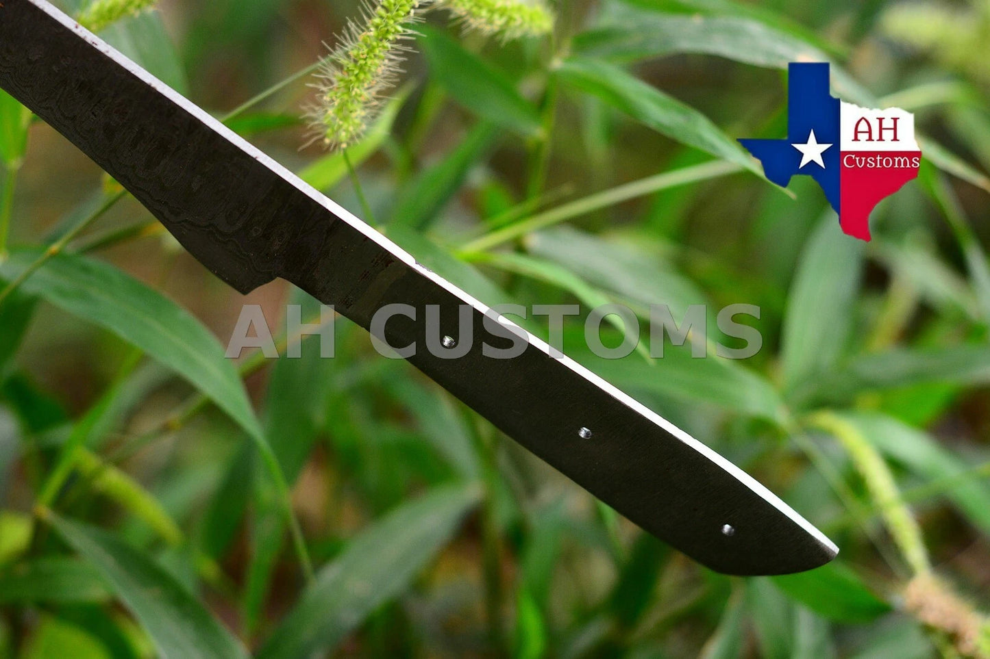 HAND FORGED BLANK BLADE DAMASCUS FILLET CHEF KNIFE MAKE YOUR OWN HANDLE