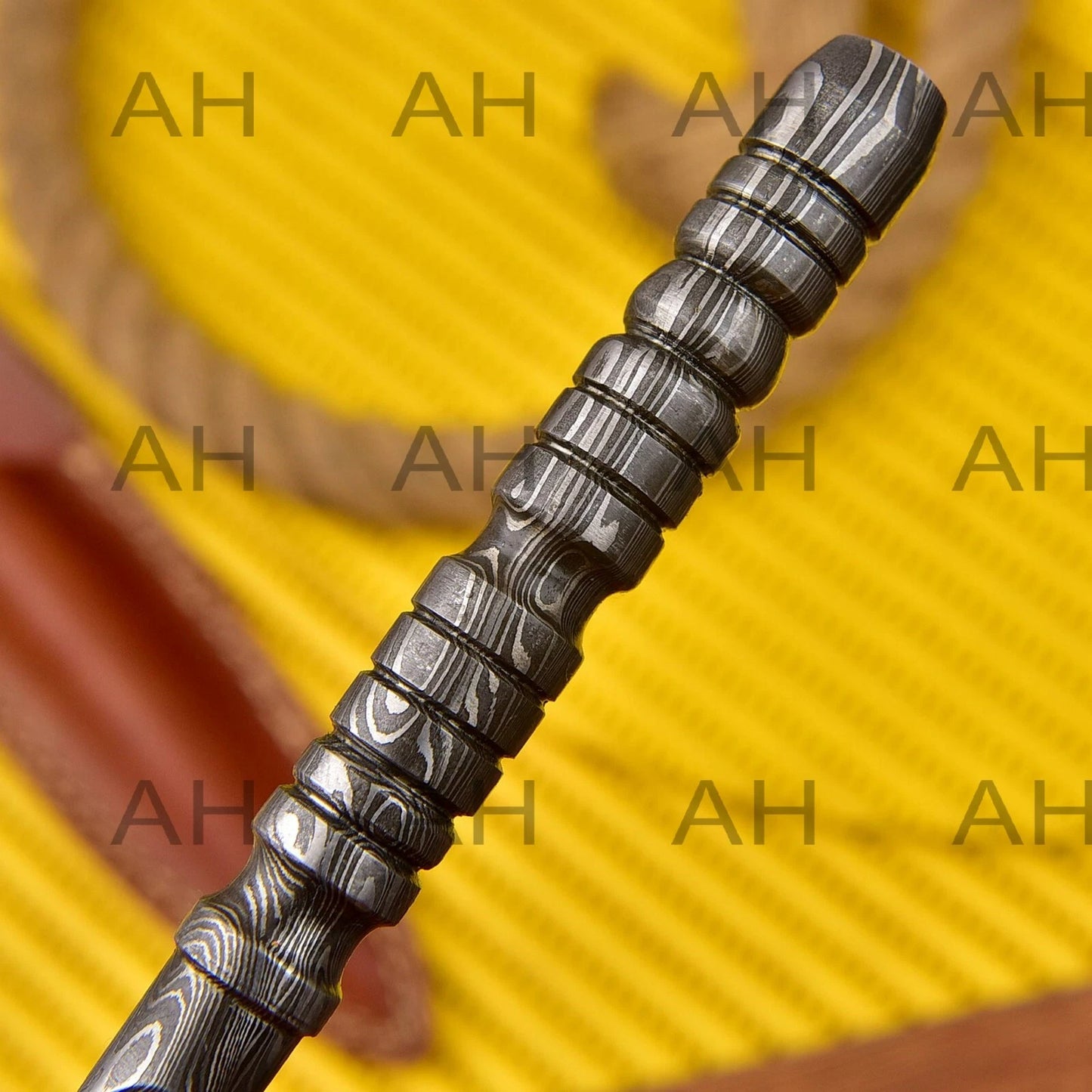 HAND FORGED DAMASCUS STEEL DAGGER KRIS BLADE BOOT KNIFE THROWING KNIFE