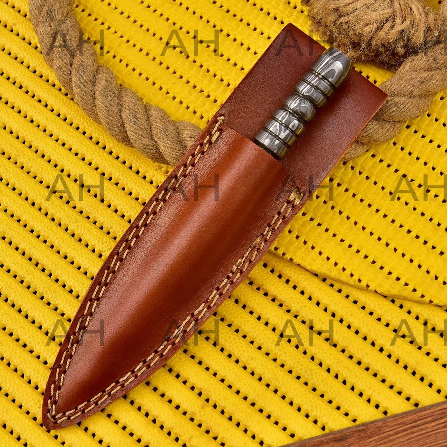 HAND FORGED DAMASCUS STEEL DAGGER KRIS BLADE BOOT KNIFE THROWING KNIFE