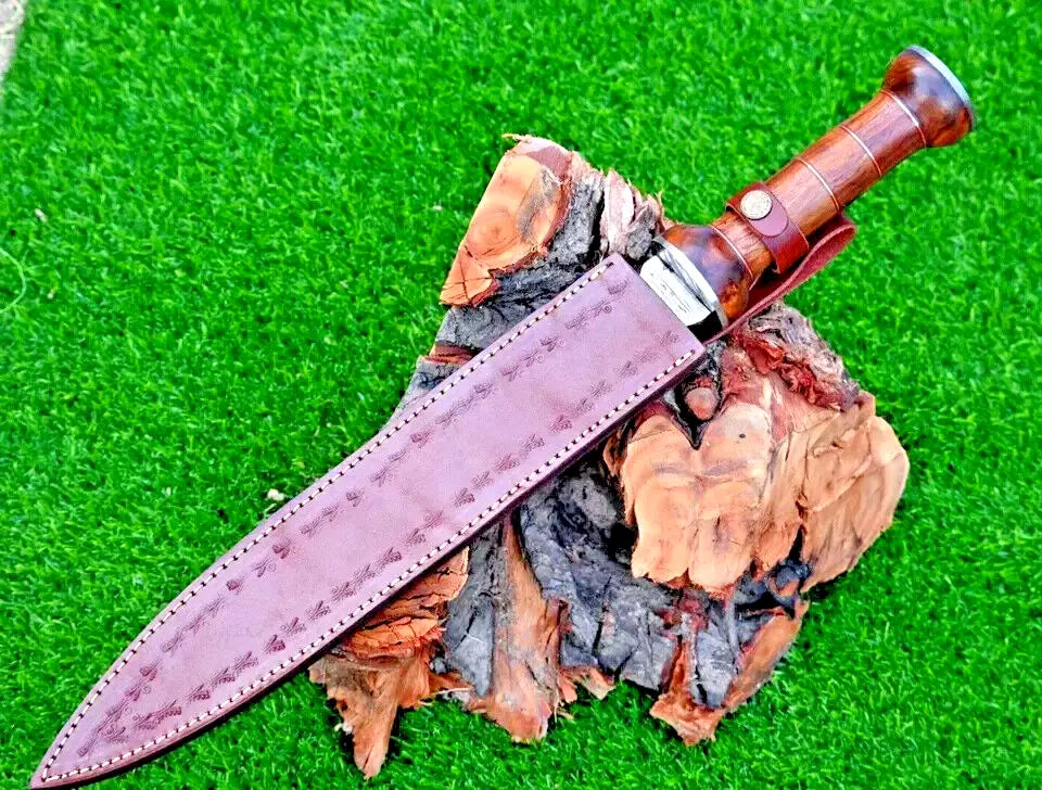 Roman Gladius SWORD Hand Forged Damascus Steel Double Edge gladiator Sword