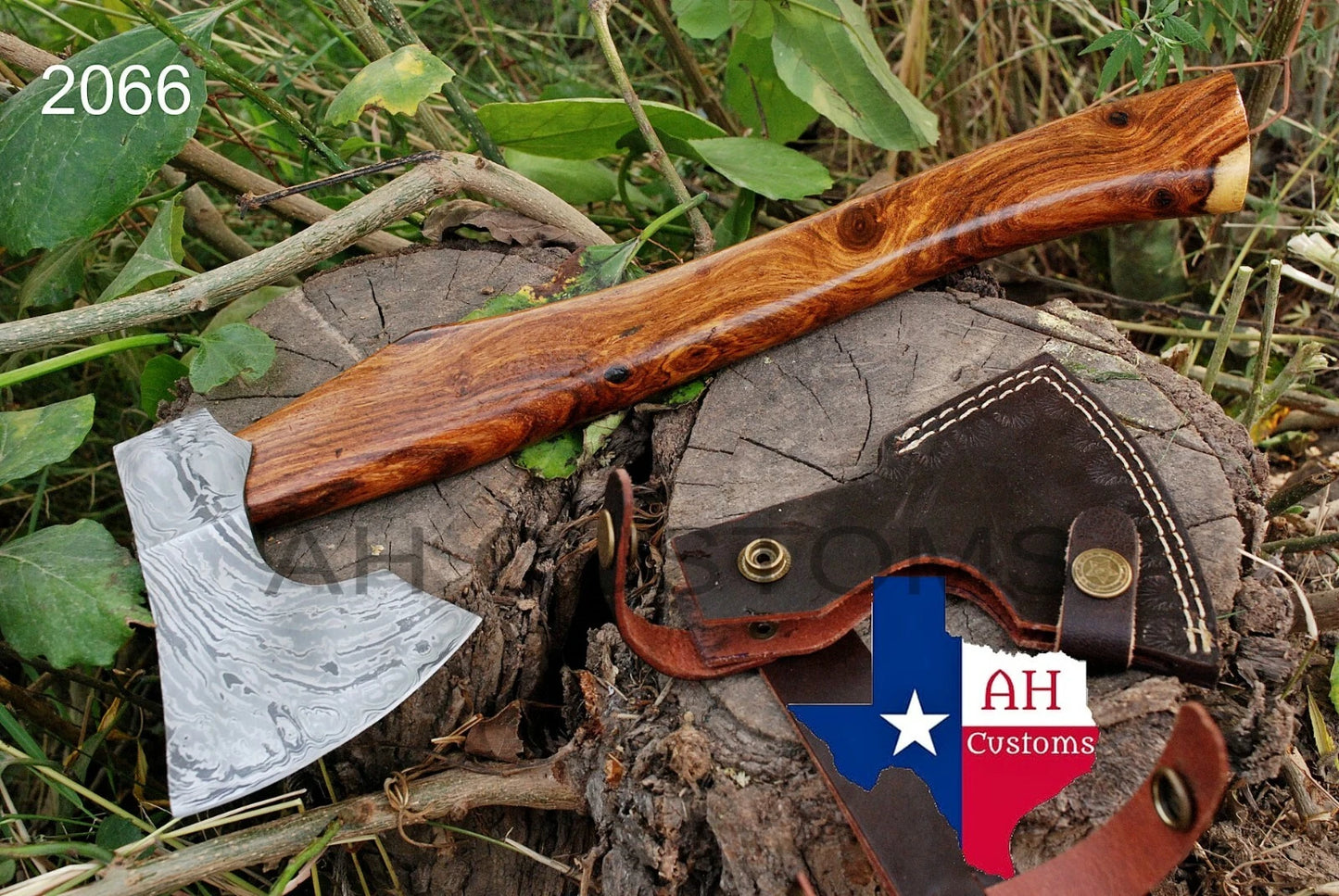 HAND MADE DAMASCUS STEEL TOMAHAWK, HATCHET, AXE ,INTEGRAL, AXE