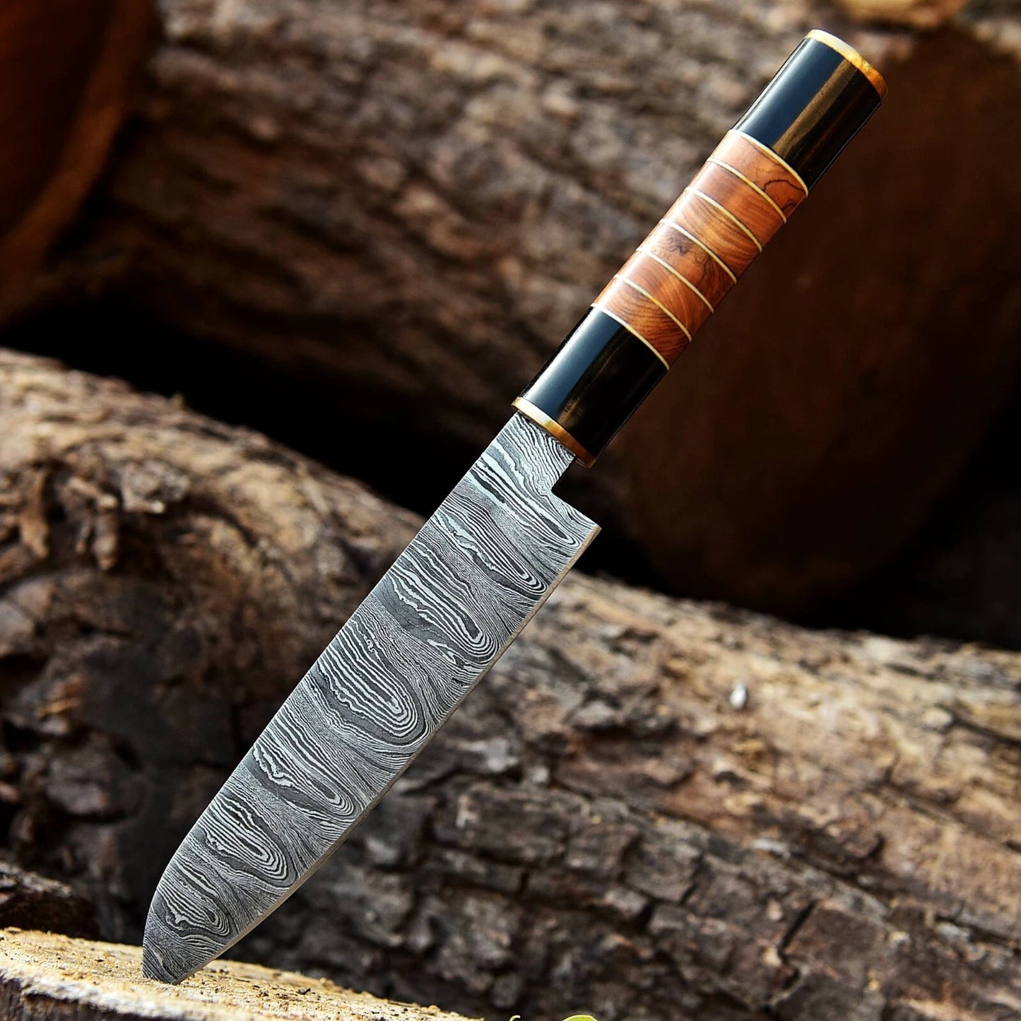 HAND MADE DAMASCUS STEEL CHEF KNIFE CHEF SET KITCHEN KNIVES etc