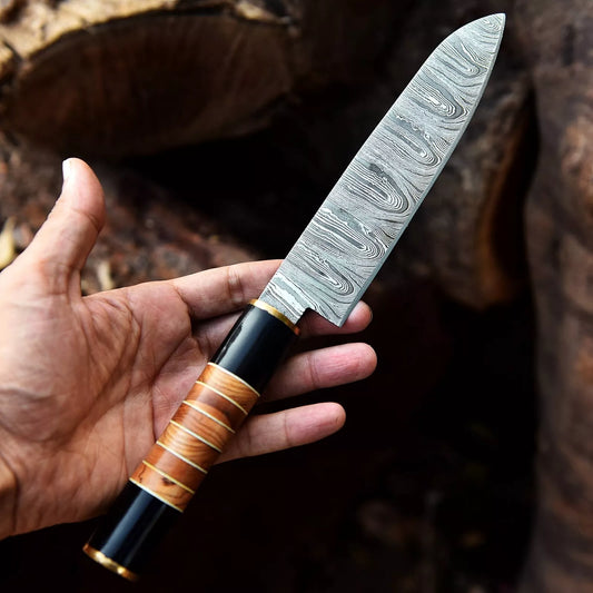 HAND MADE DAMASCUS STEEL CHEF KNIFE CHEF SET KITCHEN KNIVES etc