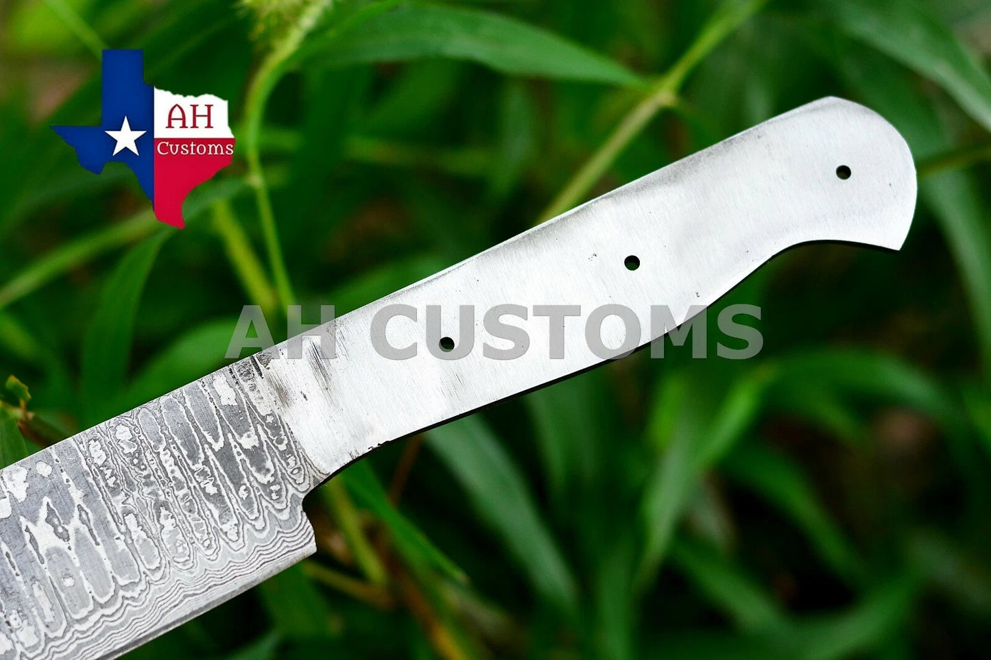 CUSTOM HAND FORGED BLANK BLADE DAMASCUS CHEF KNIFE MAKE YOUR OWN HANDLE