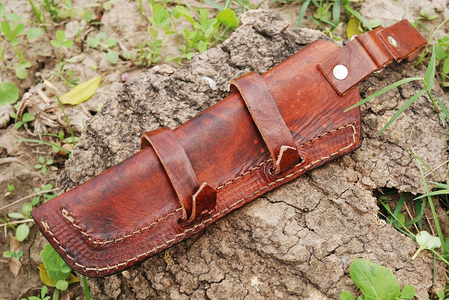 Hand Made Pure Leather Sheath Hand Engraved Everyday Carry Anniversary Gift For Him Groomsmen Gift For Fixed Blade Knife